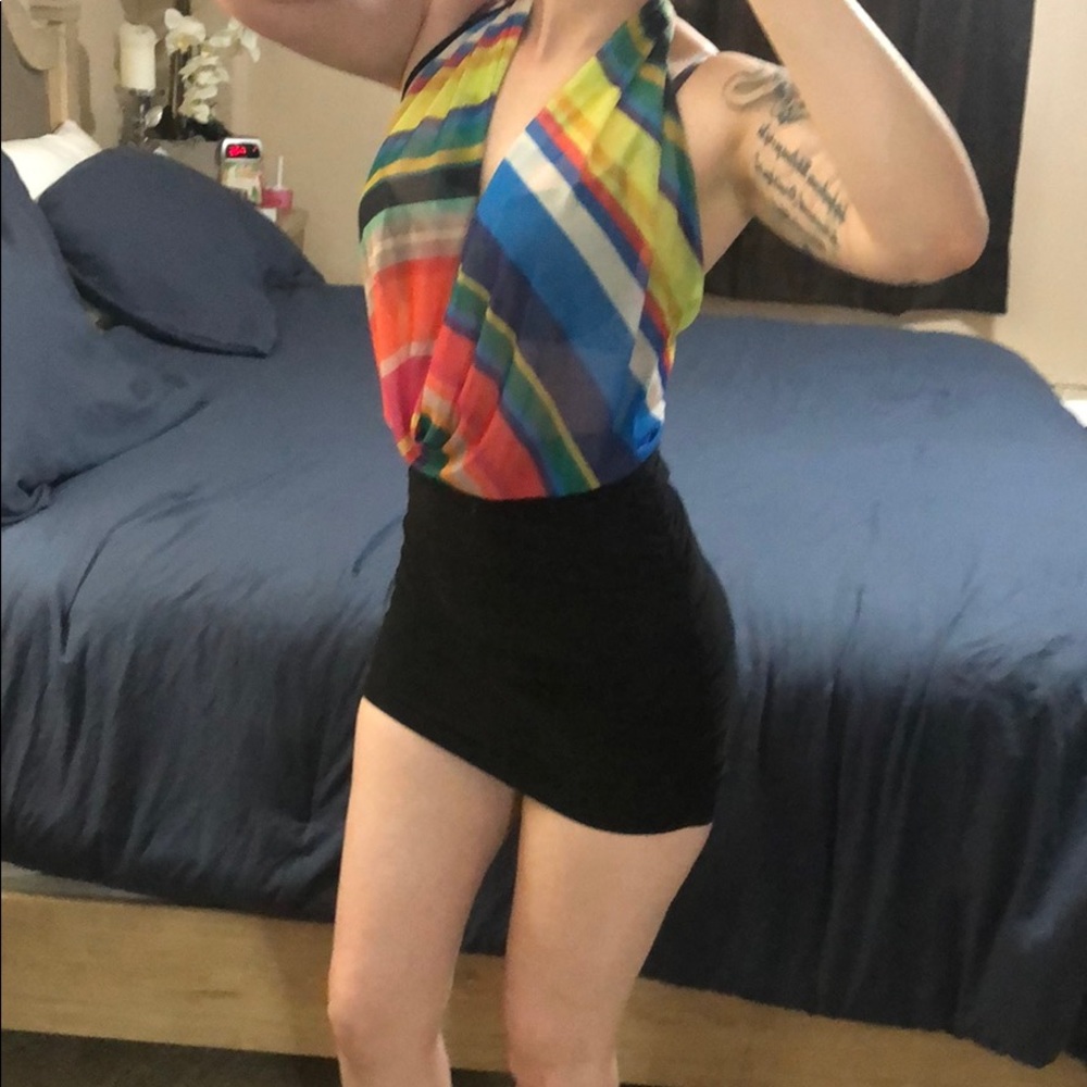 Multicolored dress
